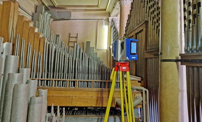 Relevé 3D pour les monuments historiques